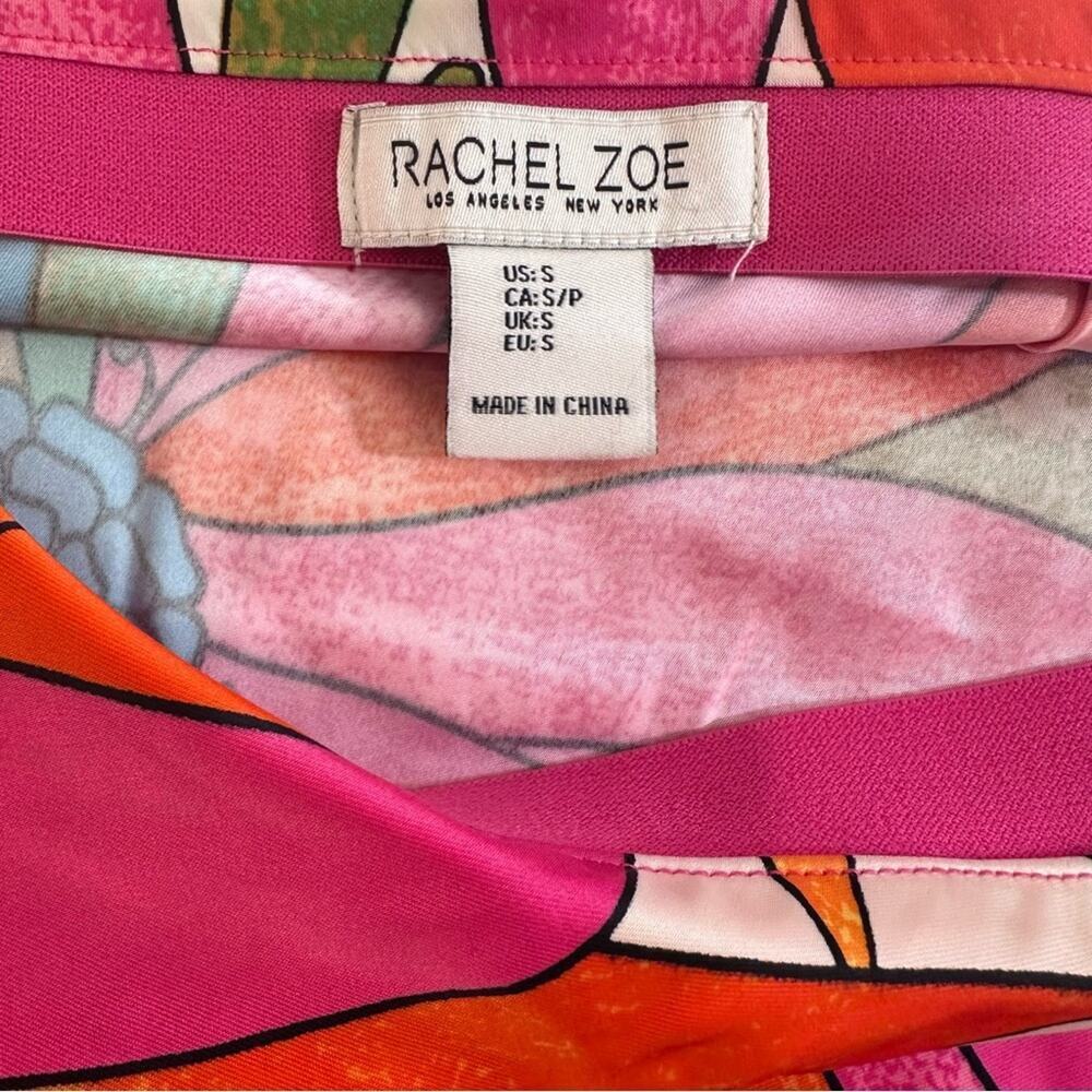 Rachel Zoe Floral Resort Wear Midi Skirt Multicolor Small - Picture 4 of 6